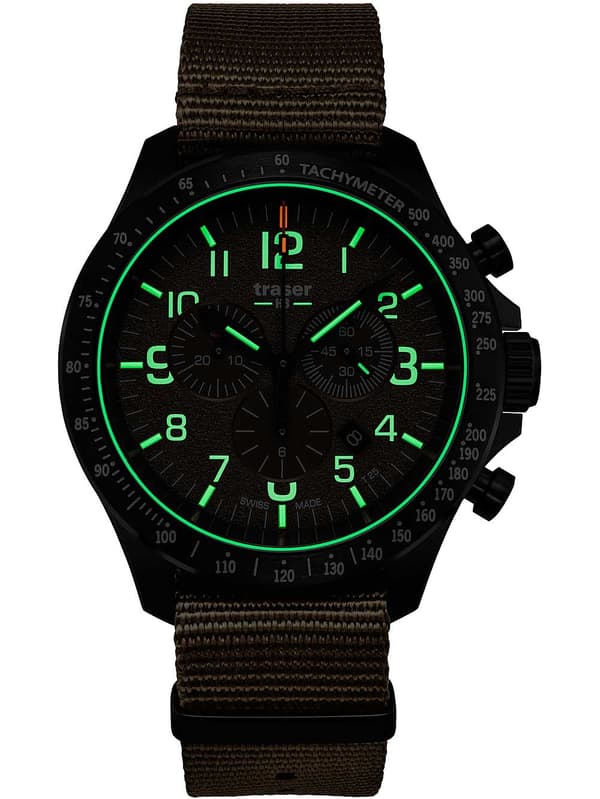 Mens Watch Traser H3 109459, Quartz, 46mm, 10ATM