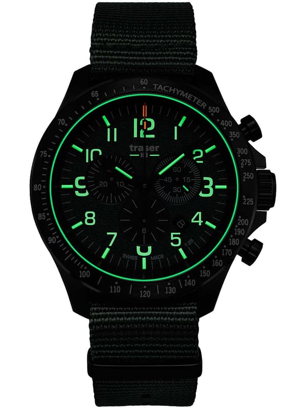 Mens Watch Traser H3 109463, Quartz, 46mm, 10ATM