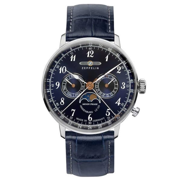 Mens Watch Zeppelin 7036-3, Quartz, 40mm, 3ATM