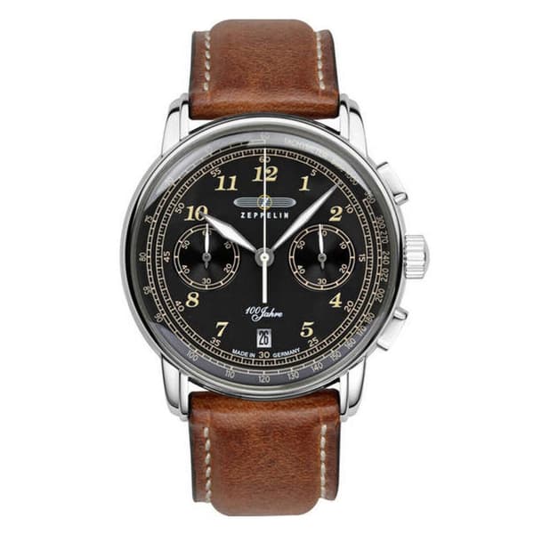Mens Watch Zeppelin 7674-3, Quartz, 43mm, 5ATM
