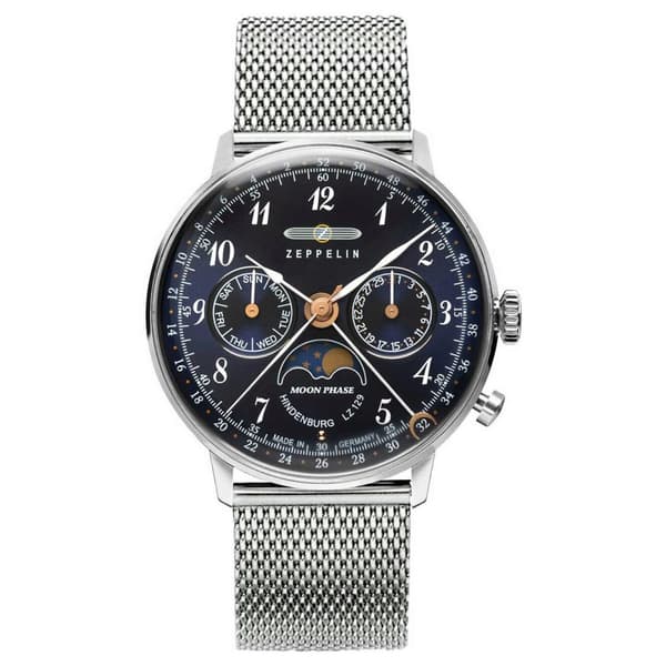 Ladies Watch Zeppelin 7037M-3, Quartz, 36mm, 3ATM