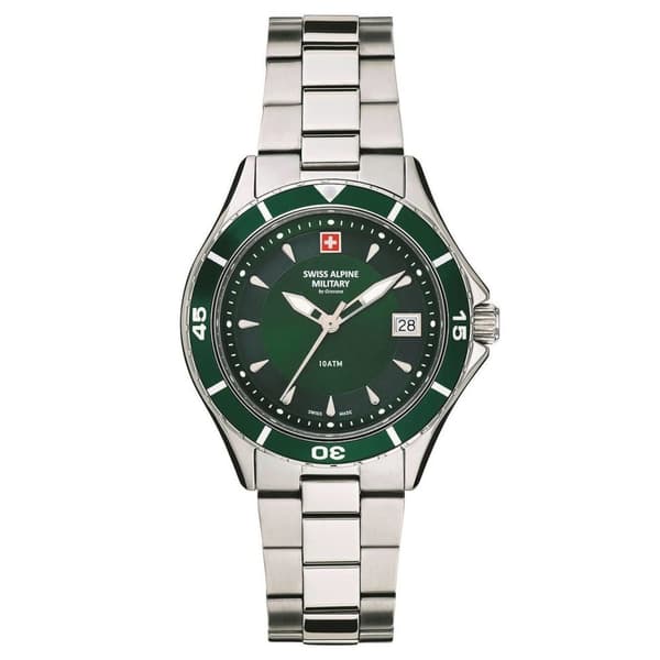 Ladies Watch Swiss Alpine Military 7740.1134, Quartz, 36mm, 10ATM