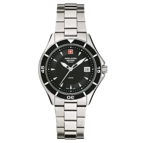 Ladies Watch Swiss Alpine Military 7740.1137, Quartz, 36mm, 10ATM