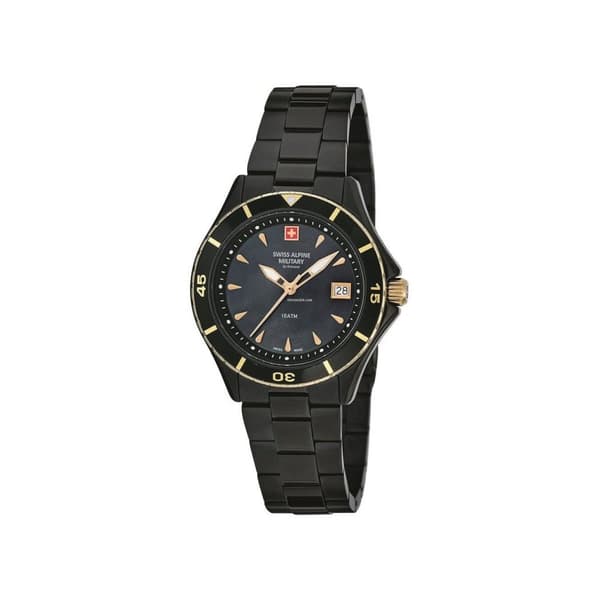 Ladies Watch Swiss Alpine Military 7740.1184, Quartz, 36mm, 10ATM