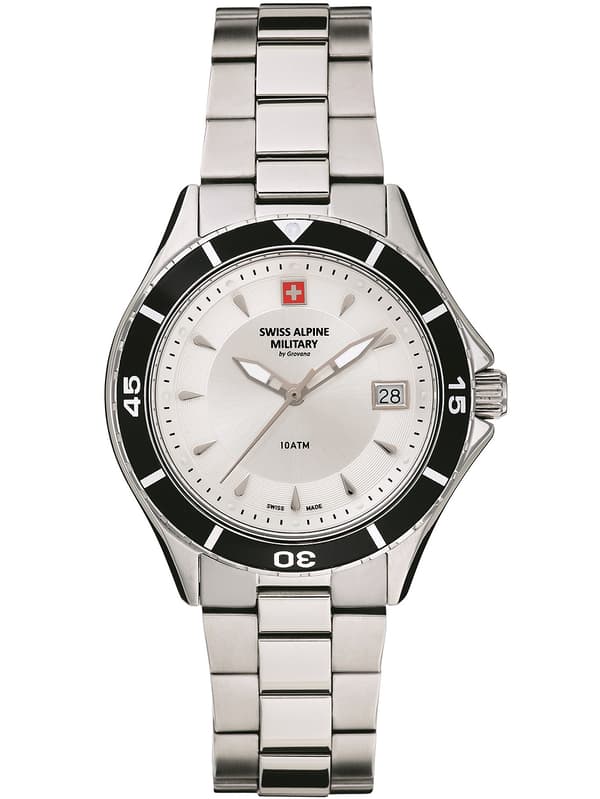 Ladies Watch Swiss Alpine Military 7740.1132, Quartz, 36mm, 10ATM