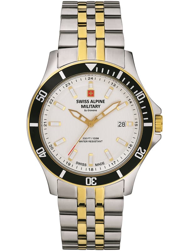 Mens Watch Swiss Alpine Military 7022.1142, Quartz, 42mm, 10ATM