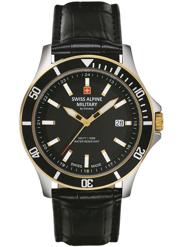 Mens Watch Swiss Alpine Military 7022.1547, Quartz, 42mm, 10ATM