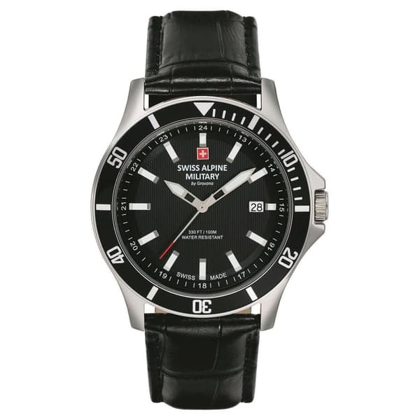 Mens Watch Swiss Alpine Military 7022.1537, Quartz, 42mm, 10ATM