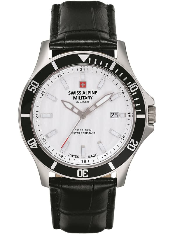 Mens Watch Swiss Alpine Military 7022.1532, Quartz, 42mm, 10ATM