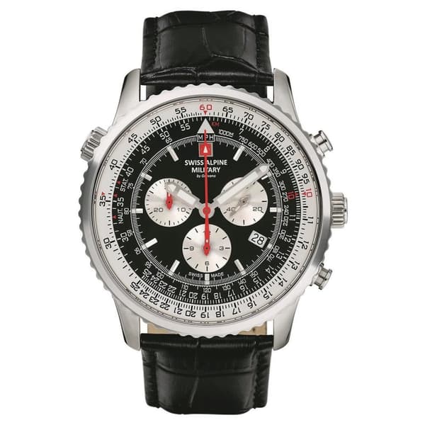 Mens Watch Swiss Alpine Military 7078.9537, Quartz, 46mm, 10ATM