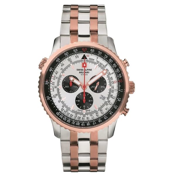 Mens Watch Swiss Alpine Military 7078.9152, Quartz, 46mm, 10ATM
