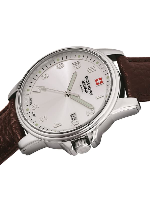 Mens Watch Swiss Alpine Military 7011.1532, Quartz, 40mm, 10ATM