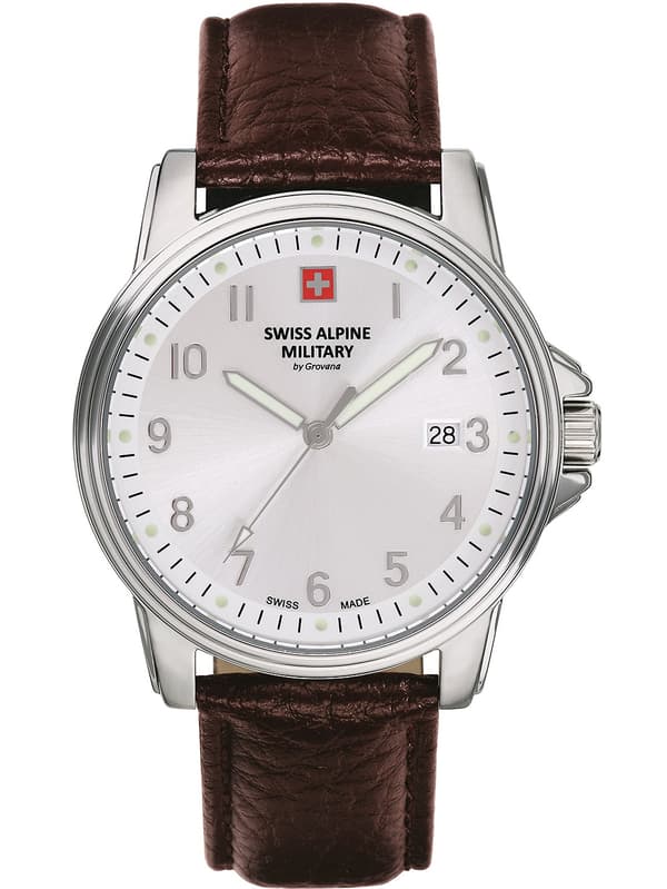 Mens Watch Swiss Alpine Military 7011.1532, Quartz, 40mm, 10ATM