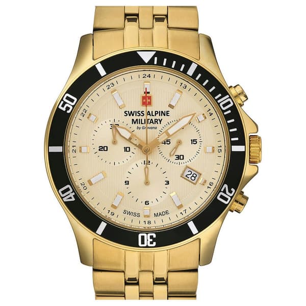 Mens Watch Swiss Alpine Military 7022.9111, Quartz, 42mm, 10ATM