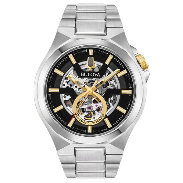 Mens Watch Bulova 98A224, Automatic, 46mm, 10ATM