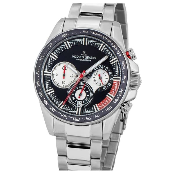 Mens Watch Jacques Lemans 1-2127E, Quartz, 40mm, 10ATM