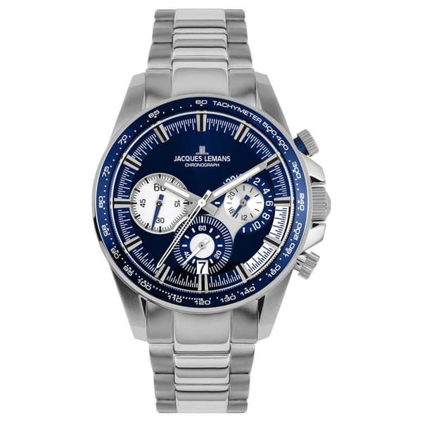 Mens Watch Jacques Lemans 1-2127F, Quartz, 40mm, 10ATM