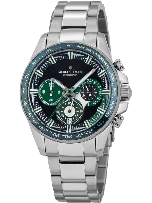 Mens Watch Jacques Lemans 1-2127G, Quartz, 40mm, 10ATM