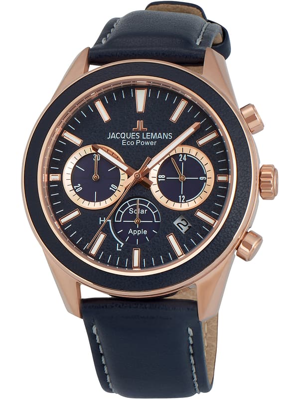 Mens Watch Jacques Lemans 1-2115E, Quartz, 44mm, 10ATM