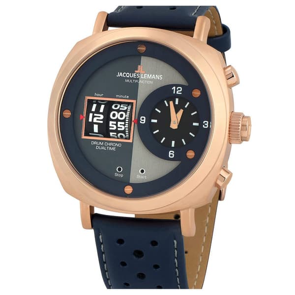 Mens Watch Jacques Lemans 1-2058D, Quartz, 44mm, 5ATM