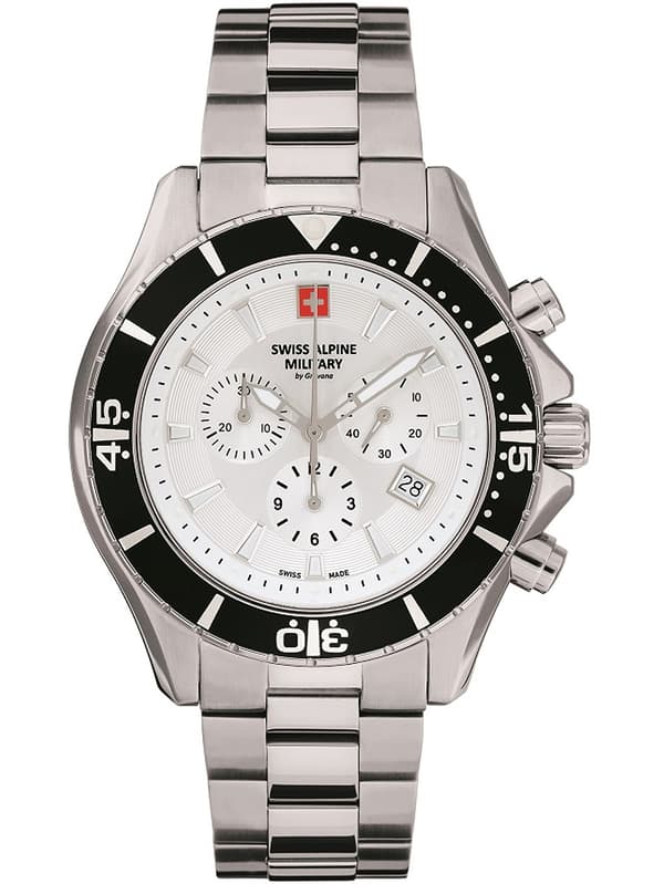 Mens Watch Swiss Military 7040.9132, Quartz, 44mm, 10ATM