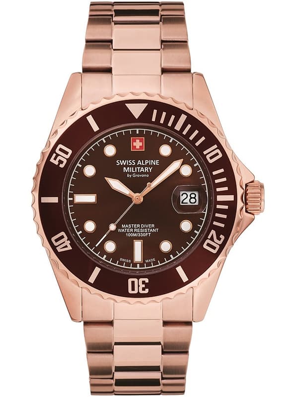 Mens Watch Swiss Military 7053.1166, Quartz, 42mm, 10ATM