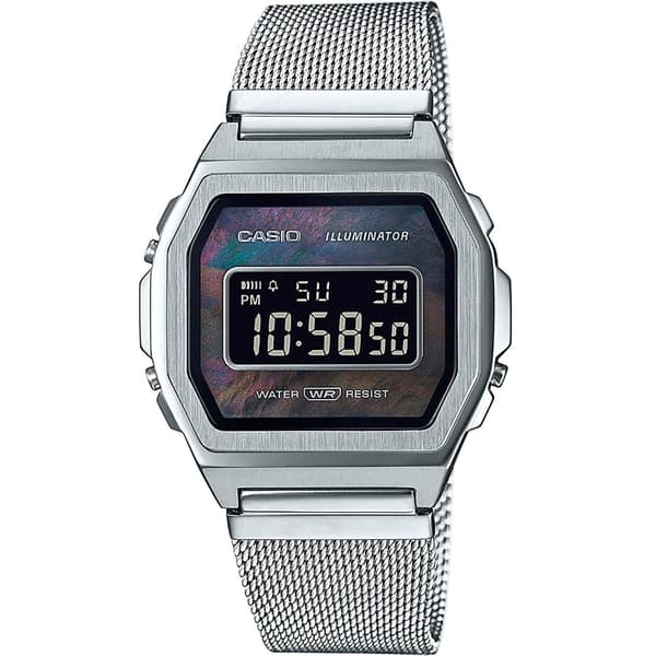 Ladies Watch Casio A1000M-1BEF, Quartz, 38mm, 3ATM