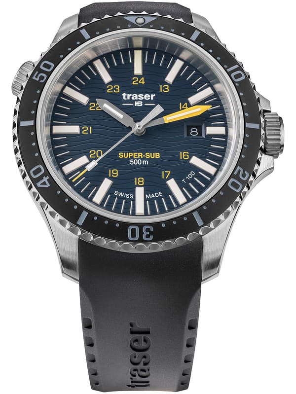 Mens Watch Traser 109371, Quartz, 46mm, 50ATM