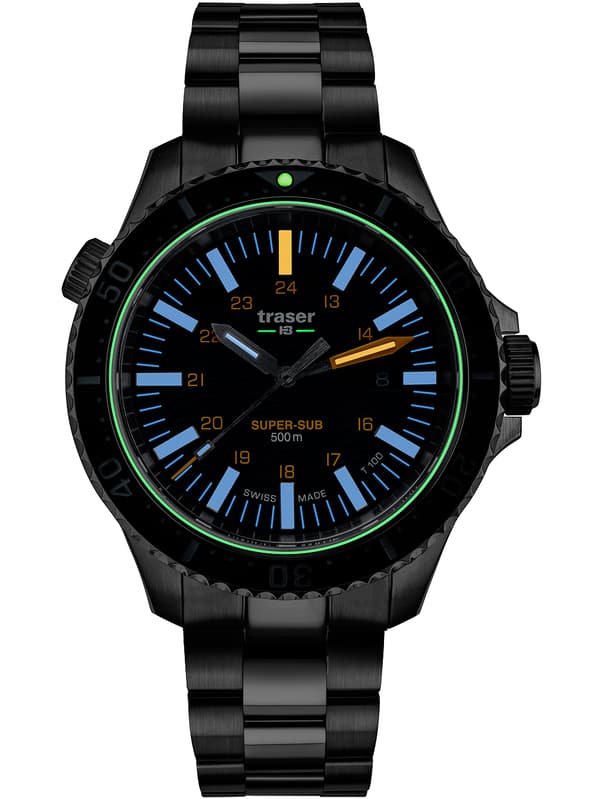 Mens Watch Traser 109372, Quartz, 46mm, 50ATM