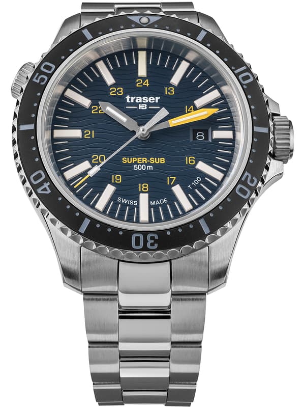 Mens Watch Traser 109372, Quartz, 46mm, 50ATM
