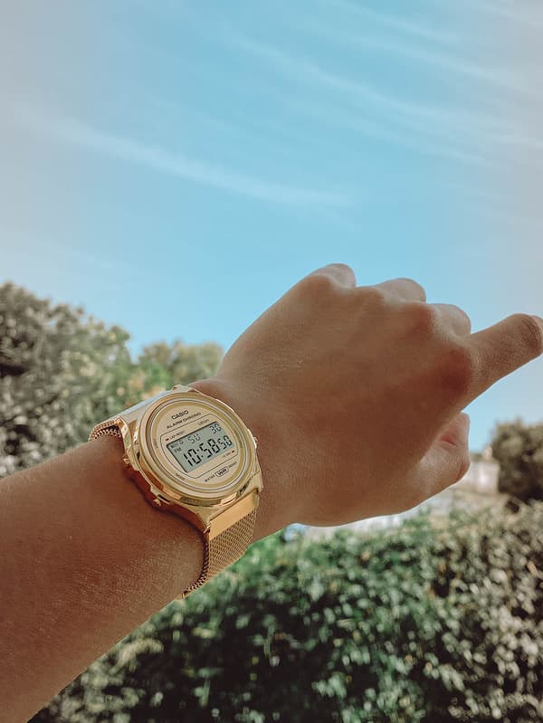 Ladies Watch Casio A171WEMG-9AEF, Quartz, 37mm, 3ATM