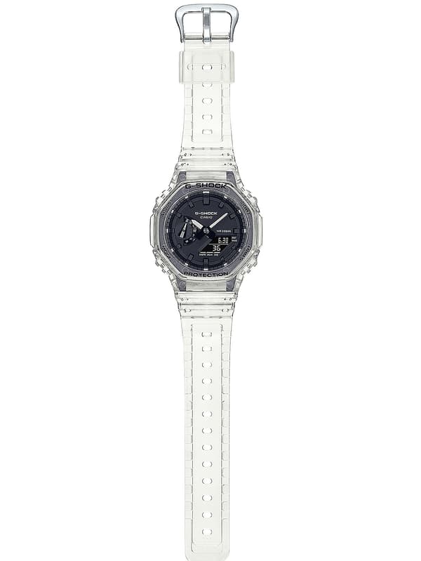 Mens Watch Casio GA-2100SKE-7AER, Quartz, 45mm, 20ATM