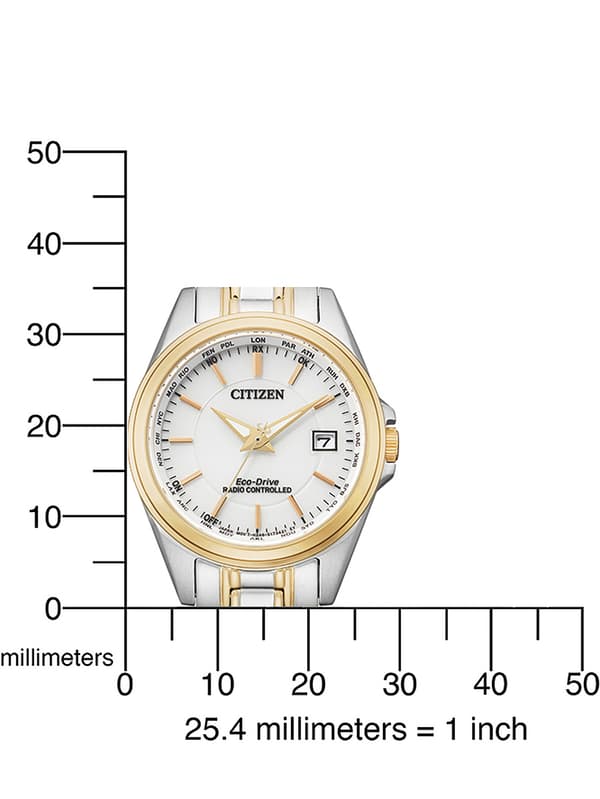 Ladies Watch Citizen EC1186-85A, Quartz, 29mm, 10ATM