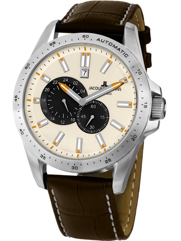 Mens Watch Jacques Lemans 1-1775B, Automatic, 48mm, 10ATM