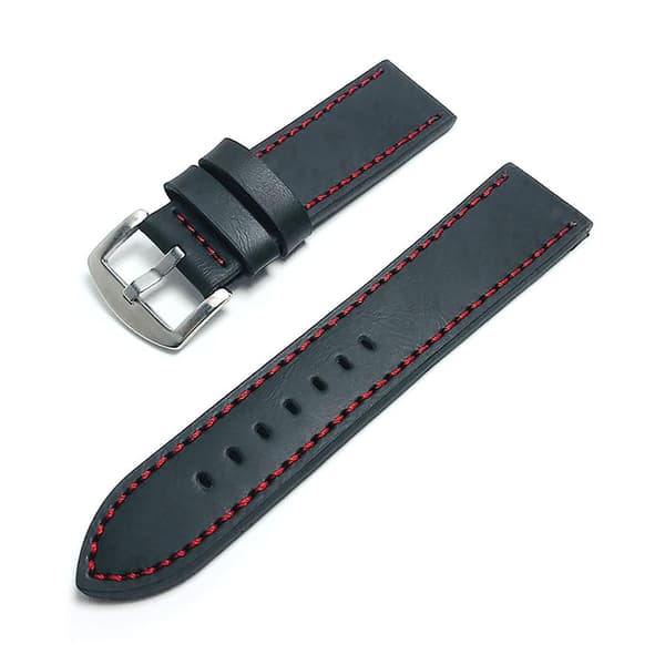 Klockarmband Läder Rejält 20 mm - Flera färger