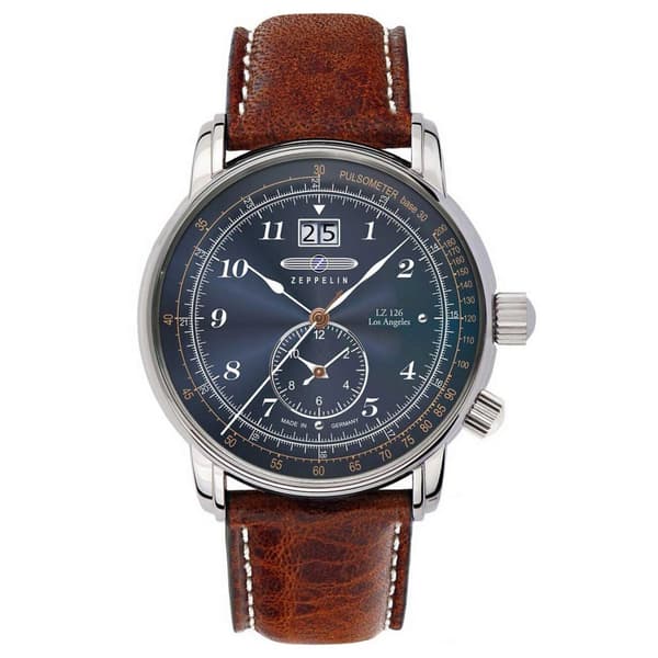 Mens Watch Zeppelin 8644-3, Quartz, 43mm, 5ATM