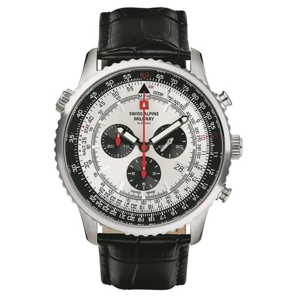 Mens Watch Swiss Alpine Military 7078.9538, Quartz, 46mm, 10ATM