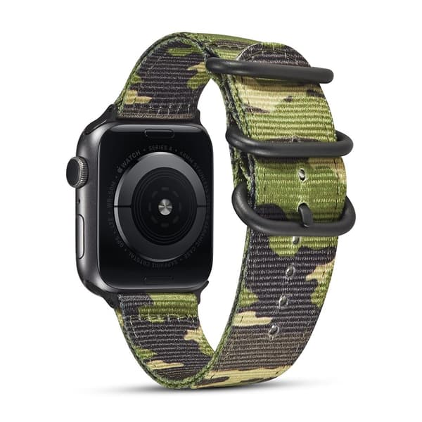Apple Watch Ultra/Ultra 2 49mm etc Camo Klockarmband - Grön