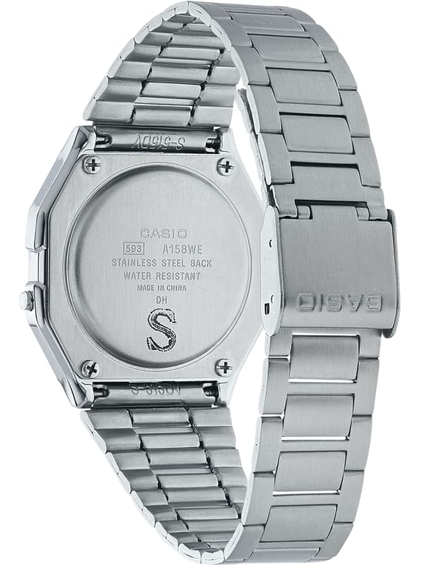 Ladies Watch Casio A158WEA-9EF, Quartz, 33mm, 3ATM