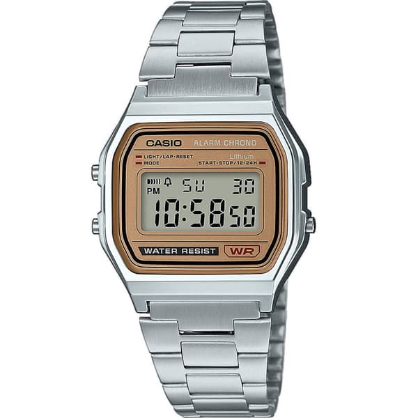 Ladies Watch Casio A158WEA-9EF, Quartz, 33mm, 3ATM