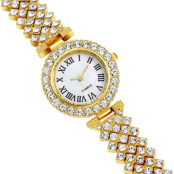 Damklocka Diamond Bliss Metall / Strass - Guld