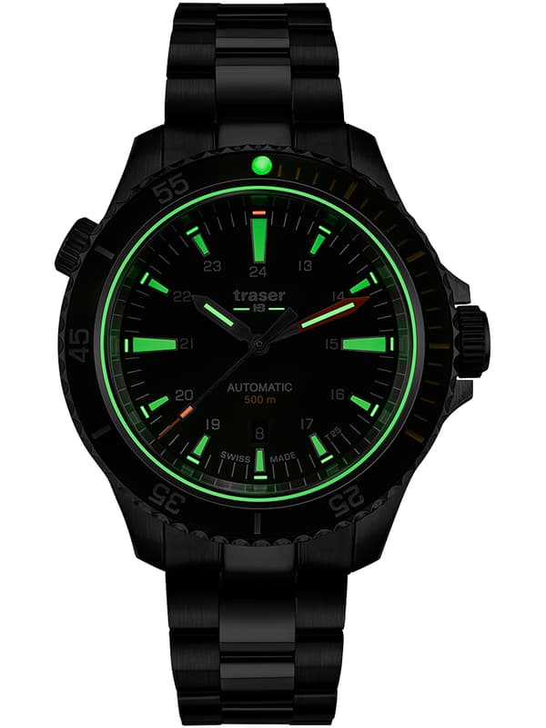 Mens Watch Traser 110325, Automatic, 46mm, 50ATM