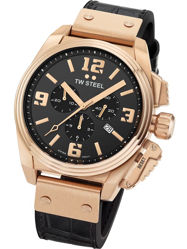 Mens Watch Tw Steel TW1014, Quartz, 46mm, 10ATM