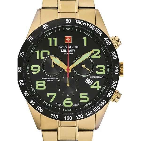 Mens Watch Swiss Military 70.479.117, Quartz, 45mm, 10ATM