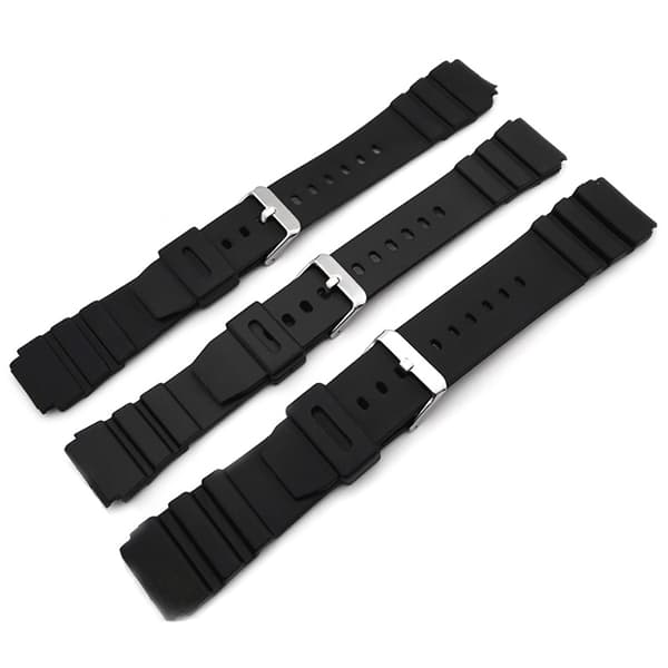Stilrent Slittåligt Gummi Klockarmband