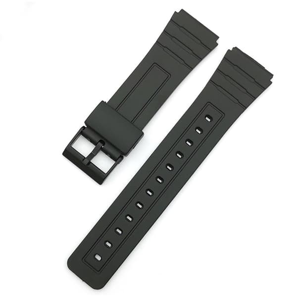 Slittåligt Silikongummi Klockarmband 12-22mm