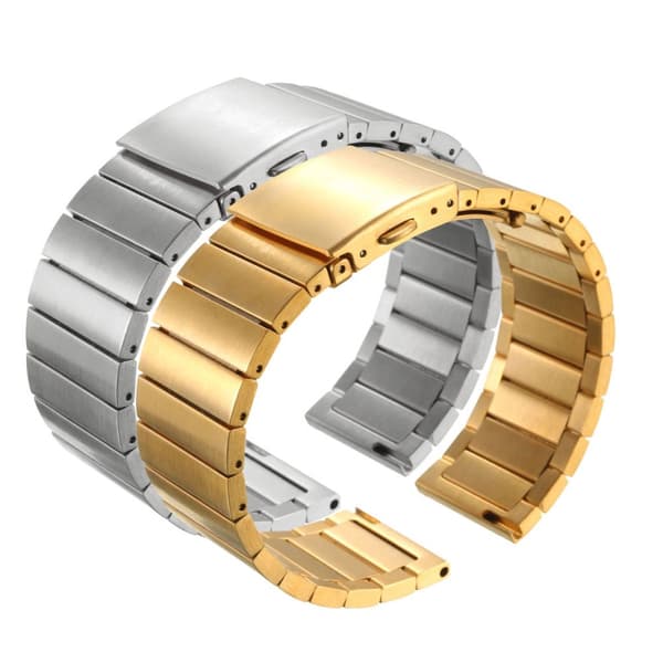 Klockarmband i rostfritt stål Armbandsband Länkrem för Fitbit Blaze Smart Watch