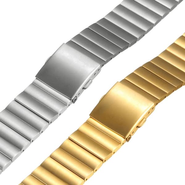 Klockarmband i rostfritt stål Armbandsband Länkrem för Fitbit Blaze Smart Watch