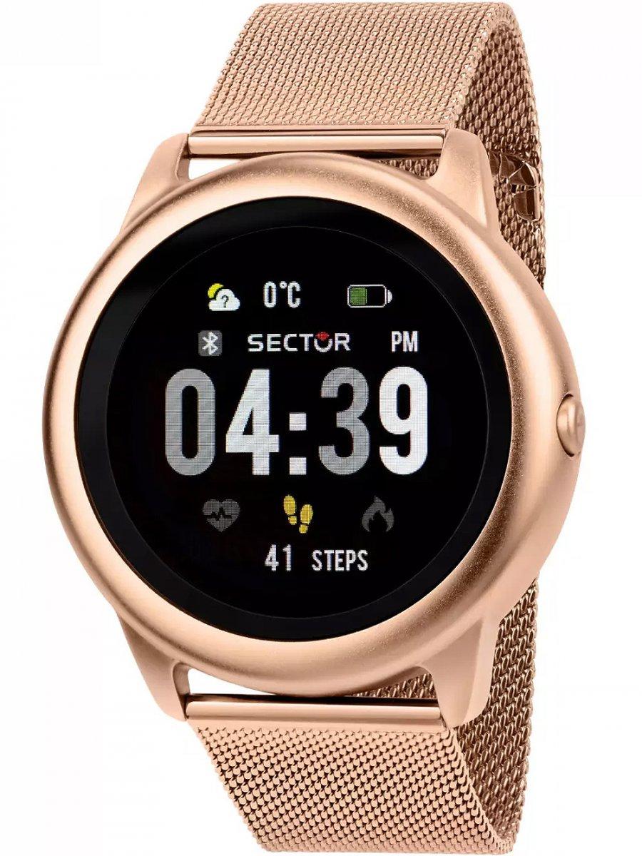 Sector R3251545501 S-01 Roséguld Smartwatch