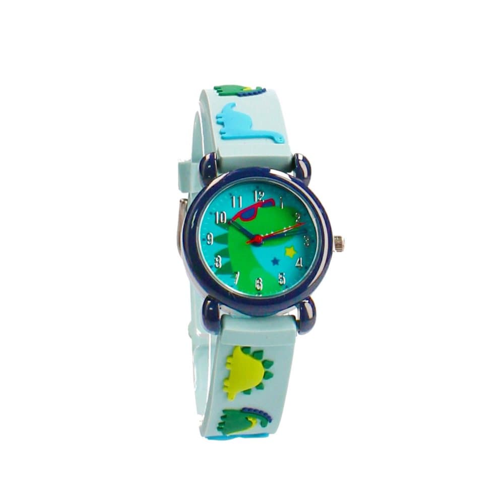 Barnklocka dinosaurie analog armbandsklocka klocka dino